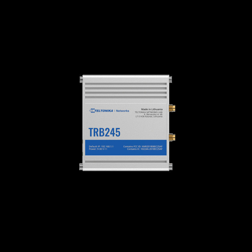 TRB245 Series INDUSTRIAL M2M LTE CAT4 GATEWAY