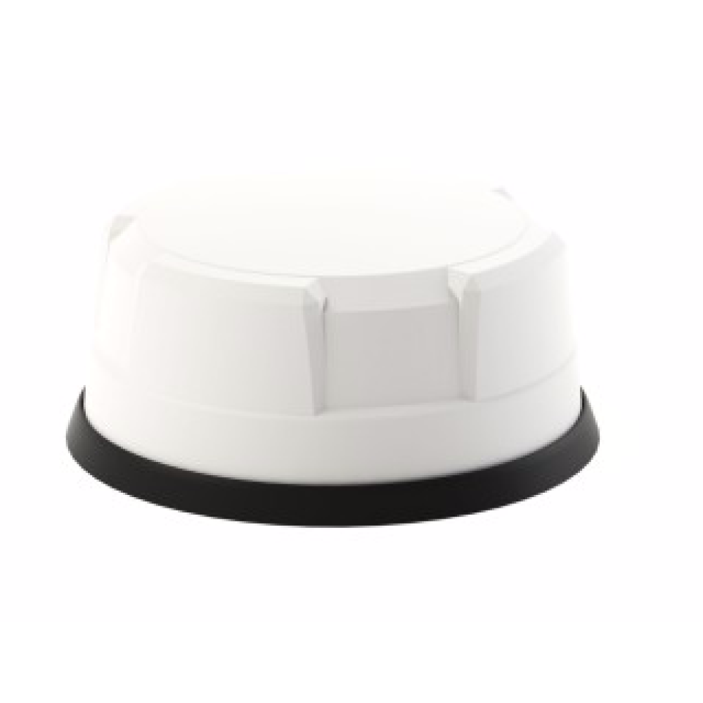 6001355 - 10in1 Dome Antenna - 4x5G/LTE, GNSS, 5xWi-Fi 2.4/5GHz, Bolt Mount, 5m, Fakra, White