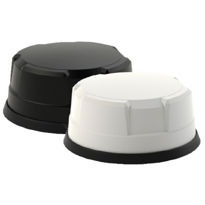 6001345 - 8in1 Dome Antenna - 4x5G/4G, GNSS, 3xWi-Fi, 2.4/5GHz, Bolt Mount, 5m, White