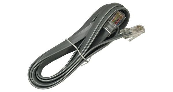 Câble série Cradlepoint Rollover, RJ45-RJ45 gris 4,3 m ; Utilisé avec W1850 - 170663-001