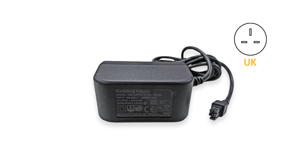 Peplink AC Adapter
130cm - UK - MAX Transit Pro/BR1 Pro/ BR2 Pro/BR1 Mini HW3/UBR