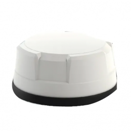 6001400 - 9in1 Dome Antenna - 4x5G/LTE, GNSS, 4xWi-Fi 2.4/5GHz, Bolt Mount, 5m, Fakra, White