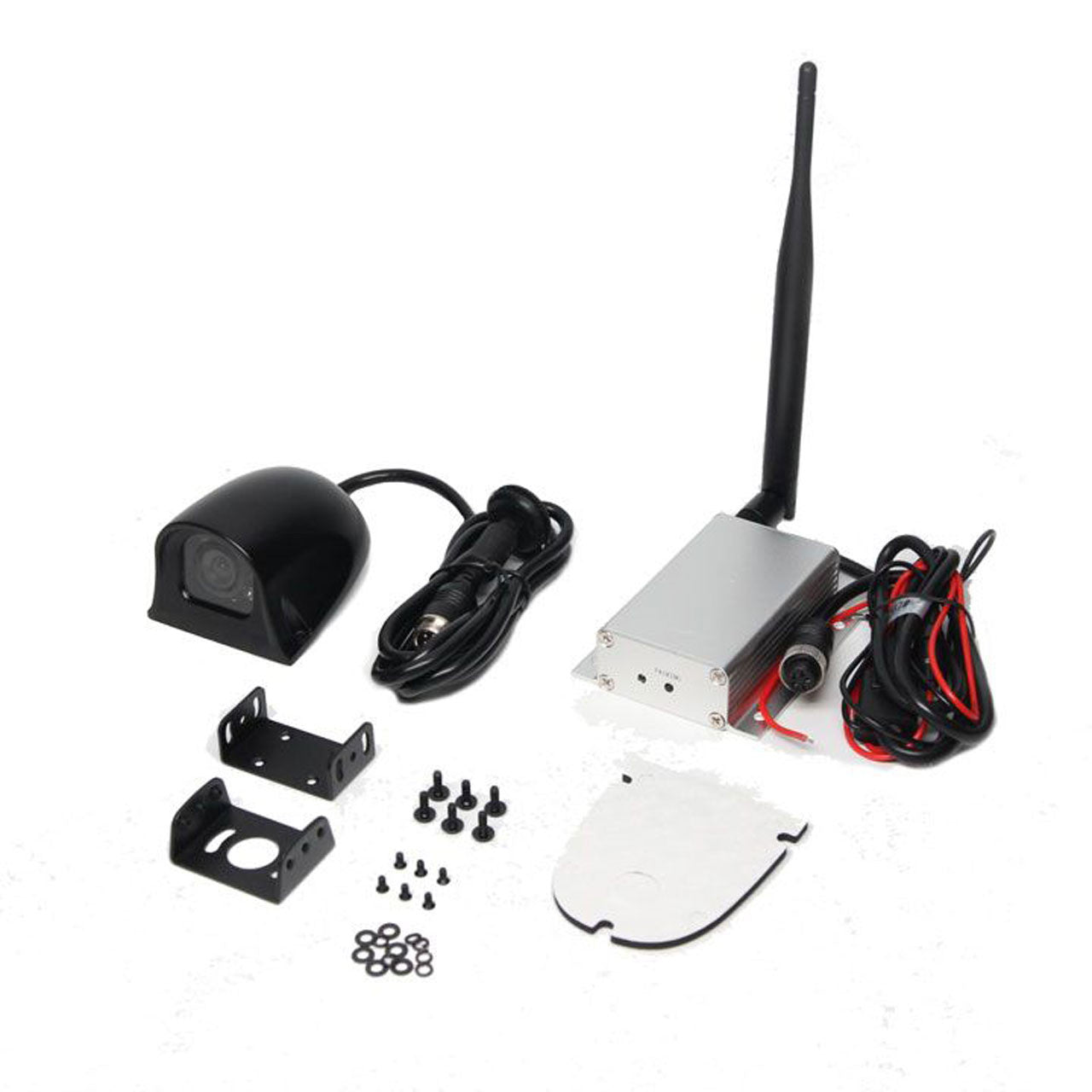 Moniteur QV 7" avec DVR, caméra côté droit, ventouse