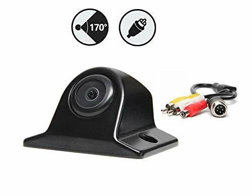 Rear View Safety Left Side Surface Mounted Camera, Cable, RCA Adapter (RVS-L7)