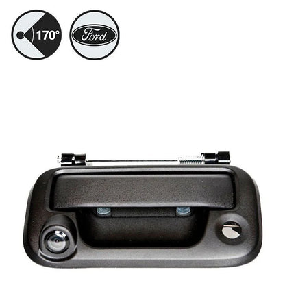 Caméra de recul de poignée de hayon de sécurité pour Ford F450 (adaptateur RCA / 2011-2016) (RVS-F450-08)