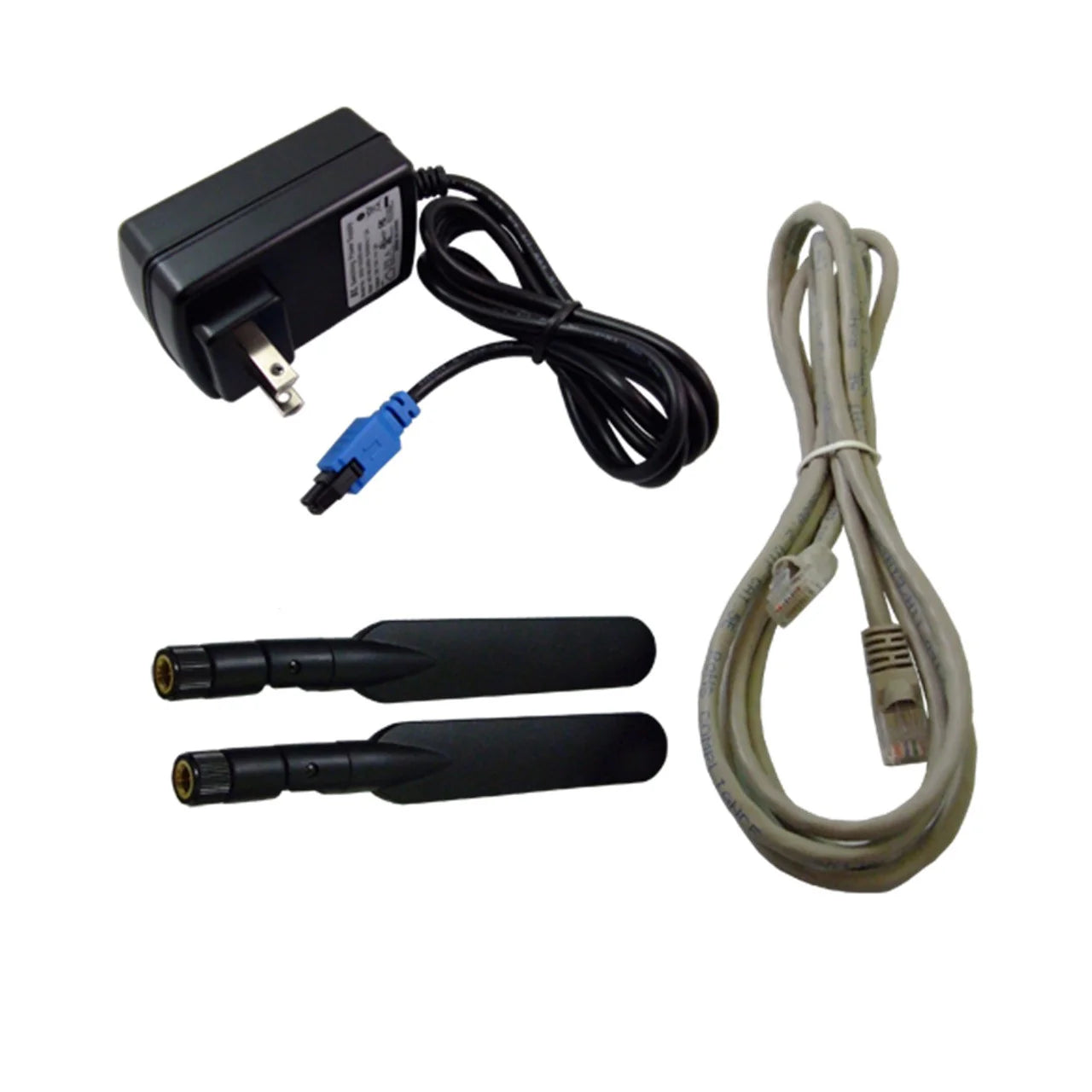 Microhard Systems BulletPlus AC-CAT12-BK-KIT - Includes AC Adapter and 2 x LTE Antennes