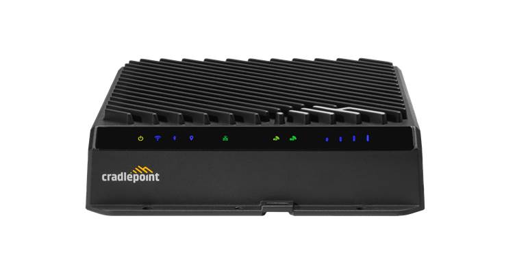 Cradlepoint MB01-19005GB-GA - 1-yr NetCloud Mobile Performance Essentials Plan &amp; R1900 Router with WiFi (5G Modem, 4FF SIM Optional but not Included), no AC Power Supply or Antennas, Global