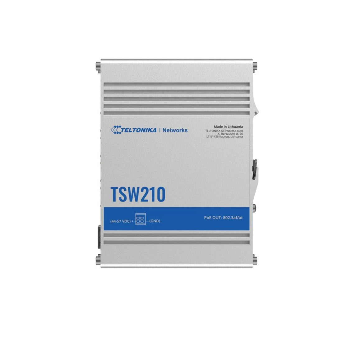 Teltonika TSW210000000 - TSW210 Ethernet Switch, 8x Gigabit Ethernet ports, 2x SFP ports