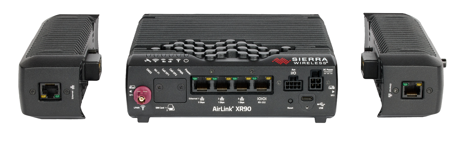 Sierra Wireless Airlink XR90 5G, double radio simple avec routeur de véhicule multi-réseaux (câble d&