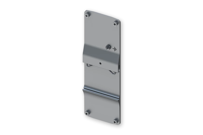 TSW2 Rear Panel with DIN Rail Holder