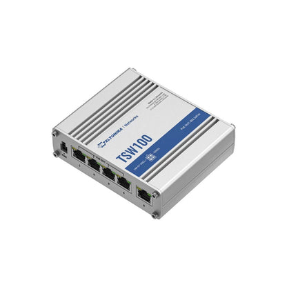 Teltonika TSW100000010 - TSW100 Ethernet Switch  Standard Power supply