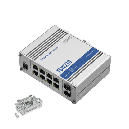 8 x LAN Gigabit, 2 SFP ports, 2-pin