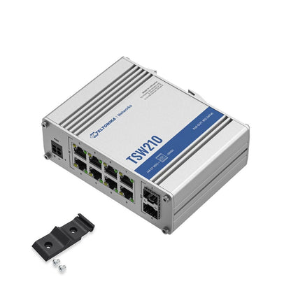 8 x LAN Gigabit, 2 SFP ports, 2-pin